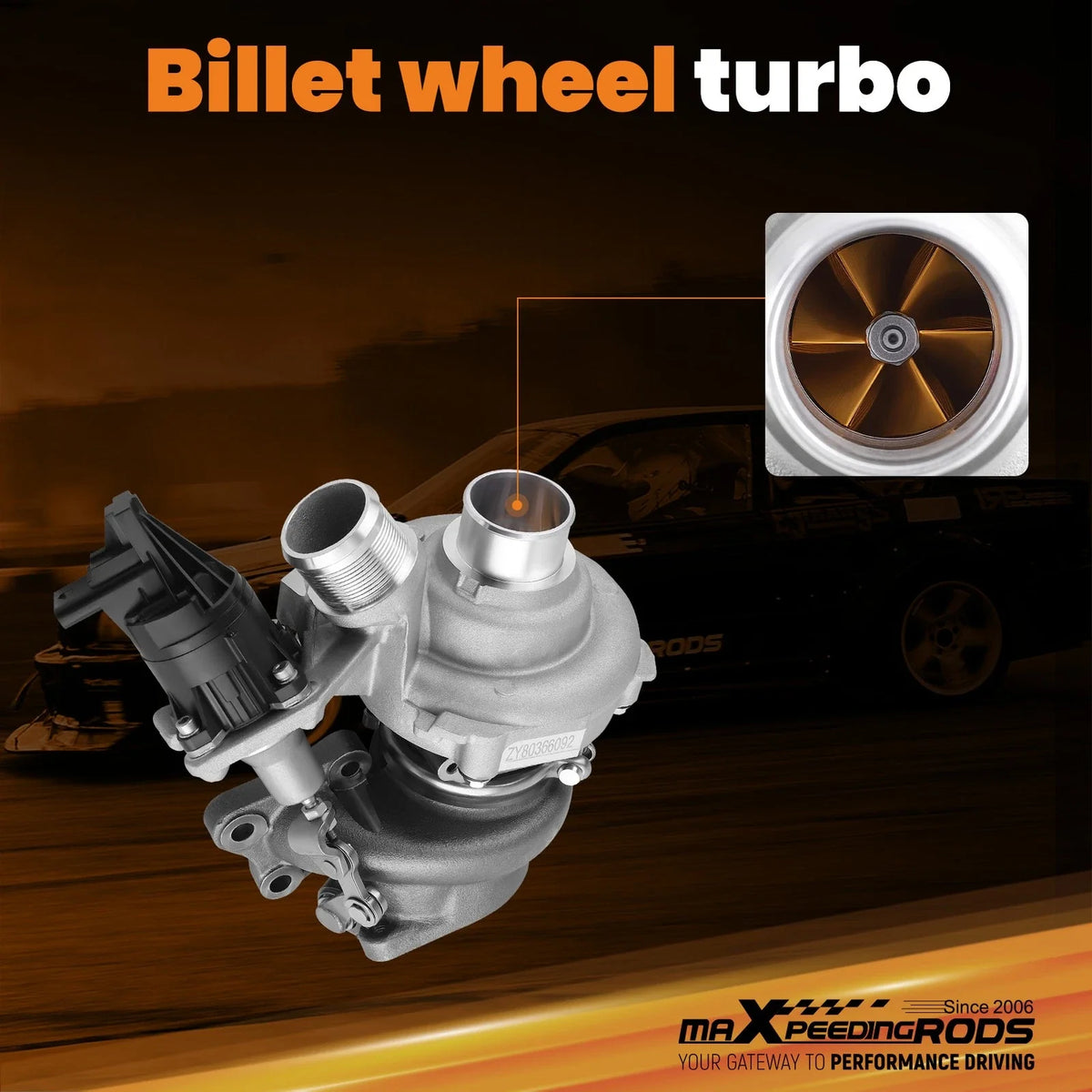 Turbocharger Billet for Ford Expedition, F150 3.5 (2015-2020) JL3Z6K682D