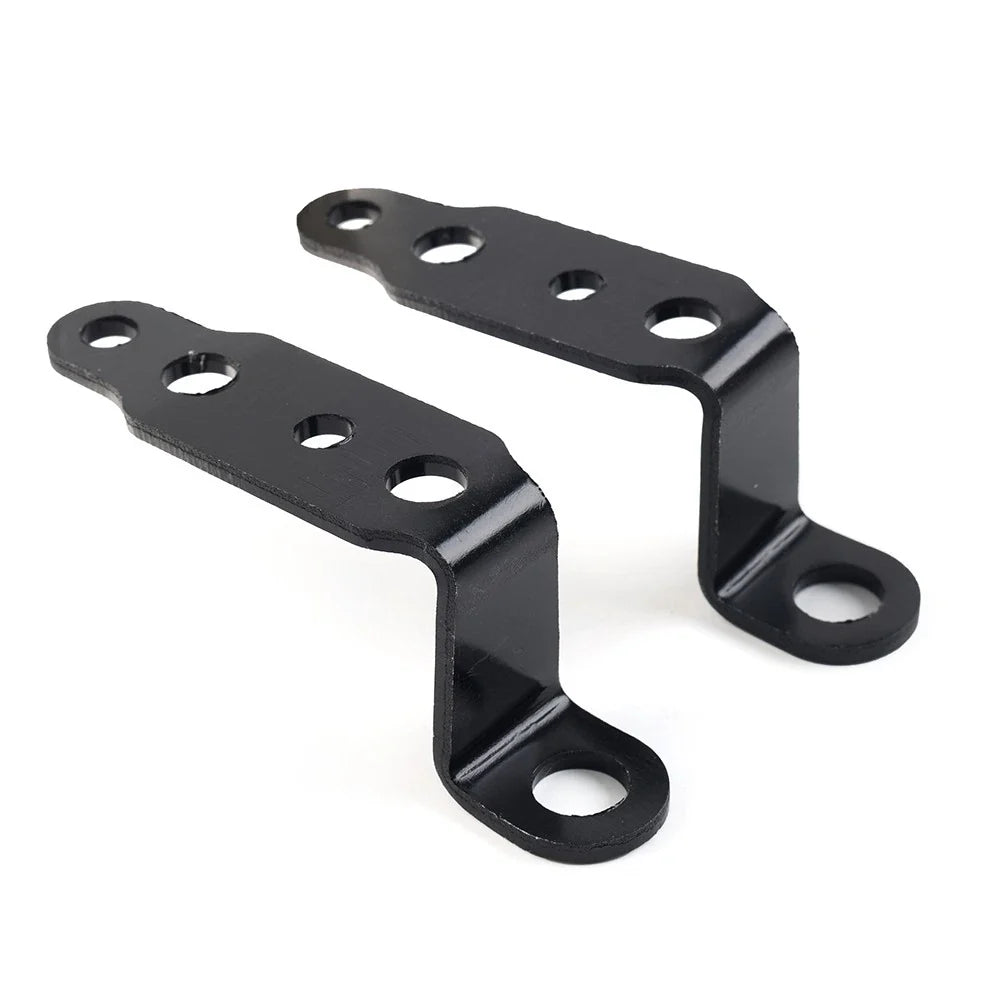 Universal Rearview Mirror Bracket Extension for Spotlight - Black
