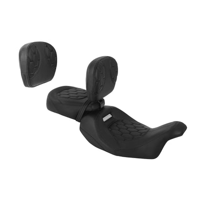 Seats & Backrest Pad for Harley Road King Glide (2009–2023)