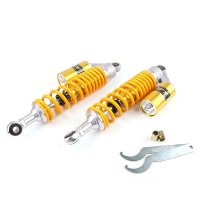 Rear Shock Absorbers 2pcs 340mm Air Shocker for Harley Ducati