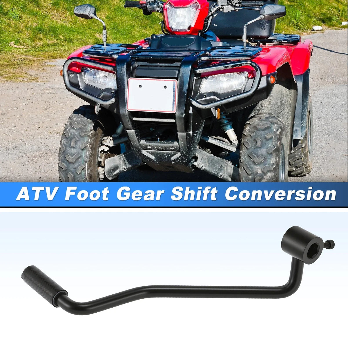 ATV Gear Shift Conversion for Honda Rancher Foreman 350 450 500 ES (2000–2023)