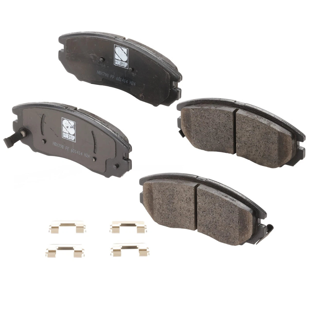 Front Brake Pads Set for Chevy Impala, GMC Terrain, Equinox, Buick Regal (2006–2020)