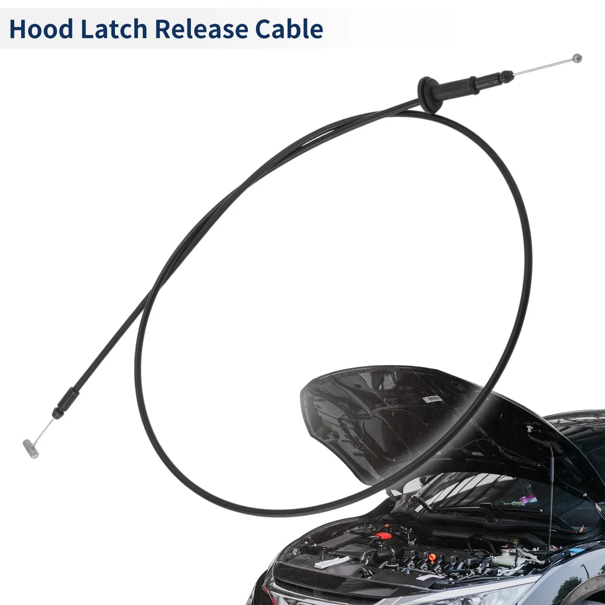 Hood Latch Release Cable for Kia Sportage (2005–2010) No. 811901F000