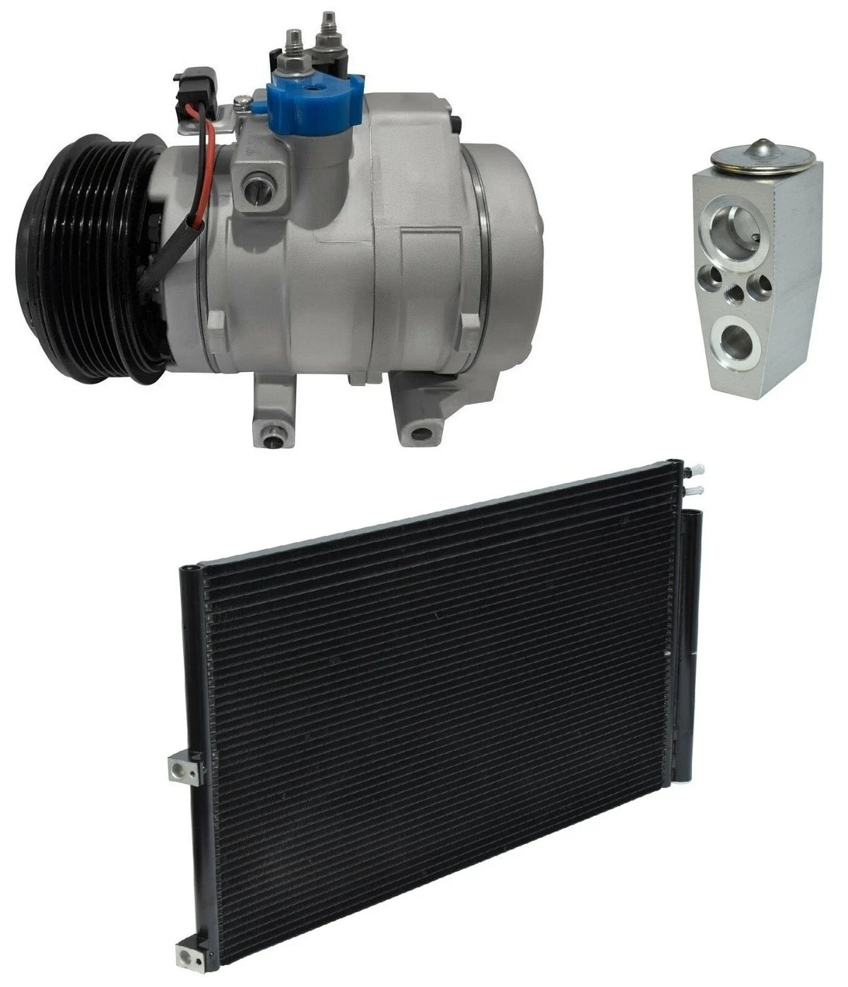 A C Compressor Kit With Condenser for Ford Expedition 5.4L (2013–2014)