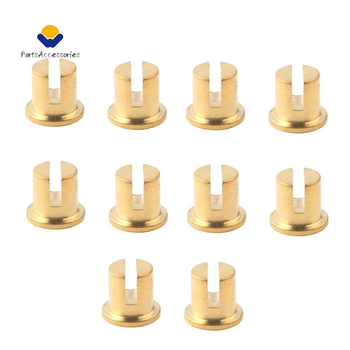 10-Pack Throttle & Idle Cable Ferrules for Harley-Davidson Motorcycles