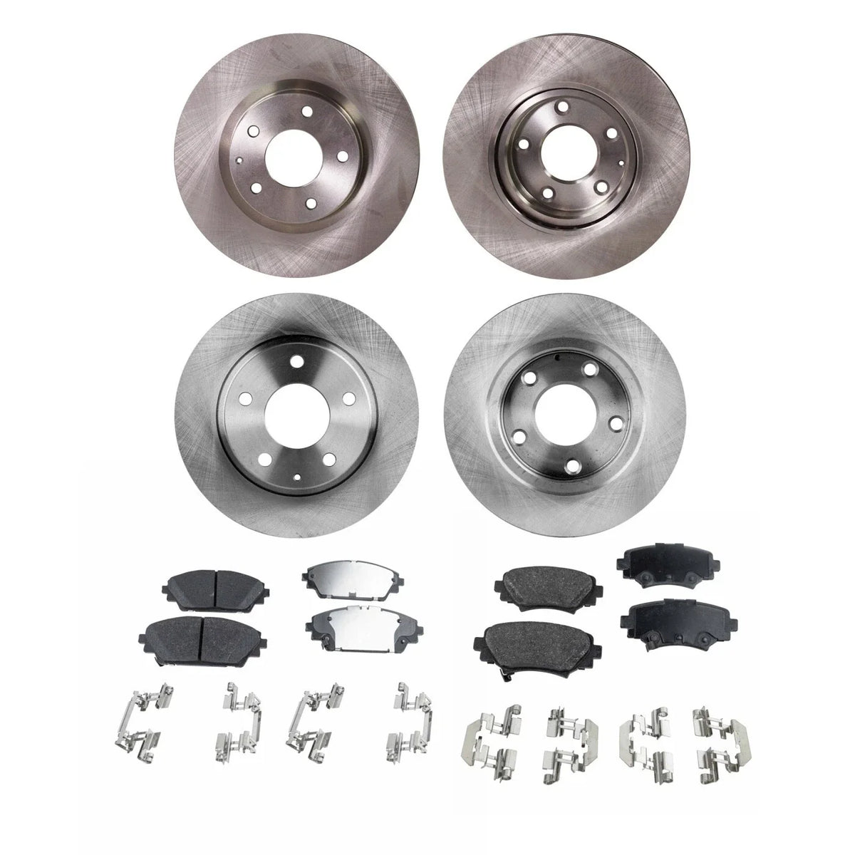 Brake Disc and Pad Kit for Mazda 3 (2014–2016) Front & Rear 295mm