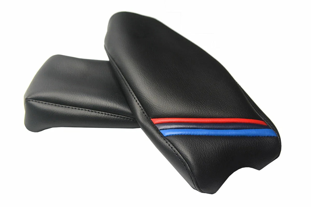 Leather Console Lid Armrest Cover for BMW E63 E64 650 (2003–2010) M Style