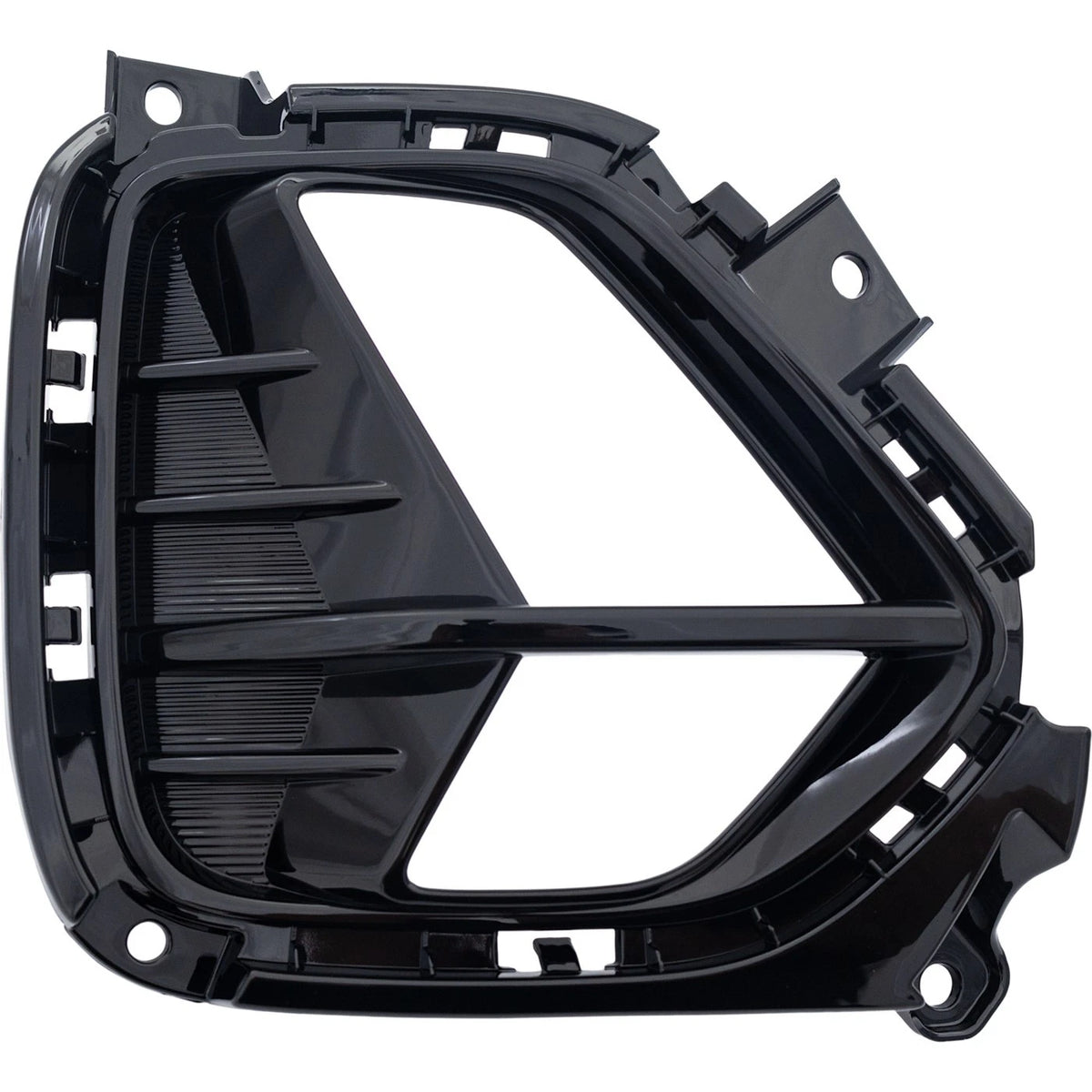 Set of 2 Bumper Face Bar Trims for Left Right Pair