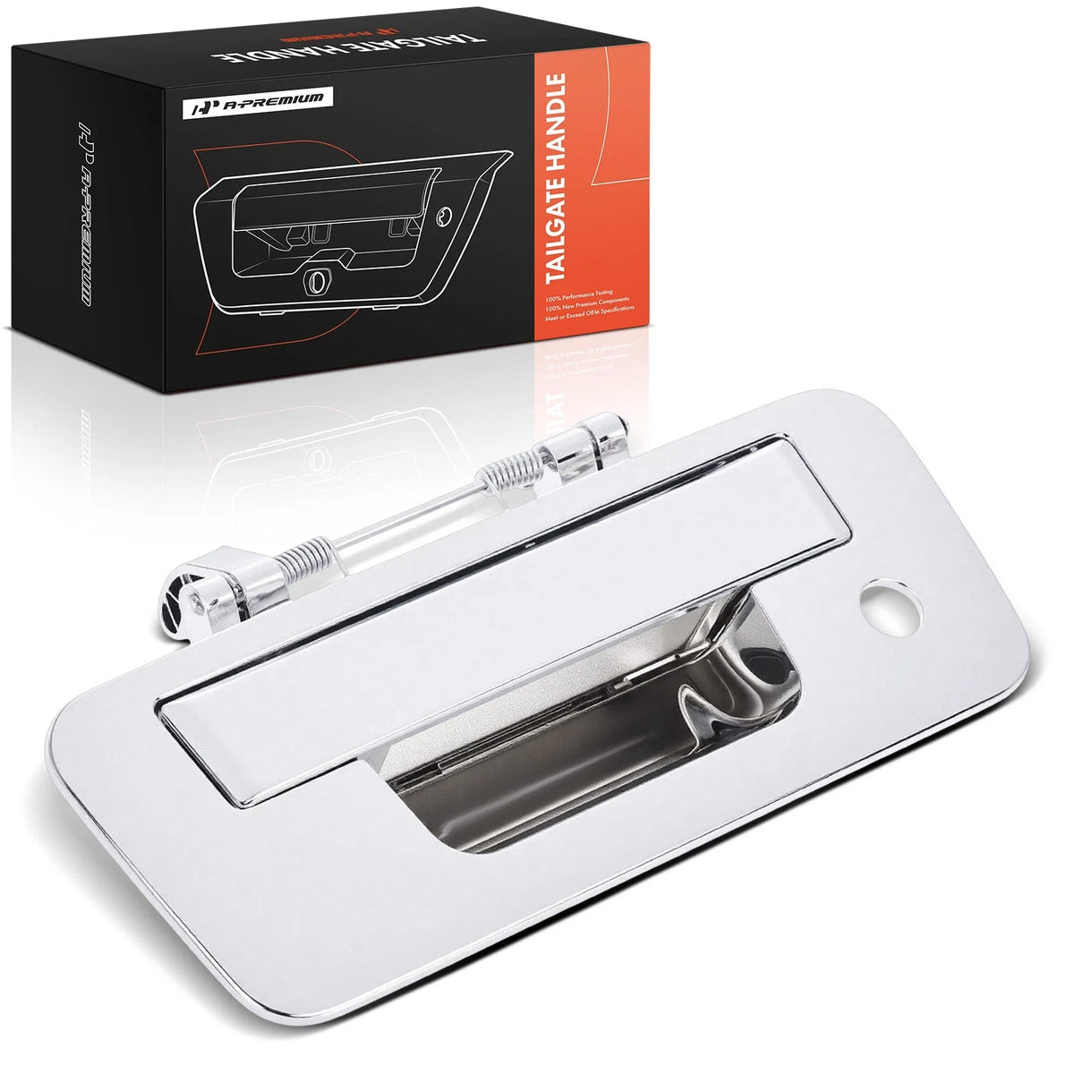 Chrome Tailgate Handle with Keyhole for Nissan Titan (2013–2015)