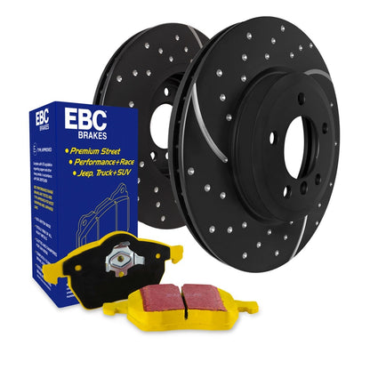 Brake Disc and Pad Kits - Set of 2 for Audi A8 Quattro S8