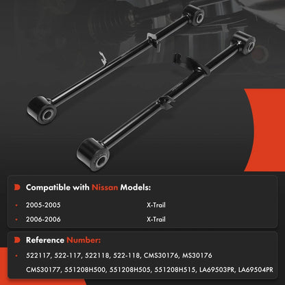 2X Rear Lateral Control Arms for Nissan X-Trail (2005-2006)