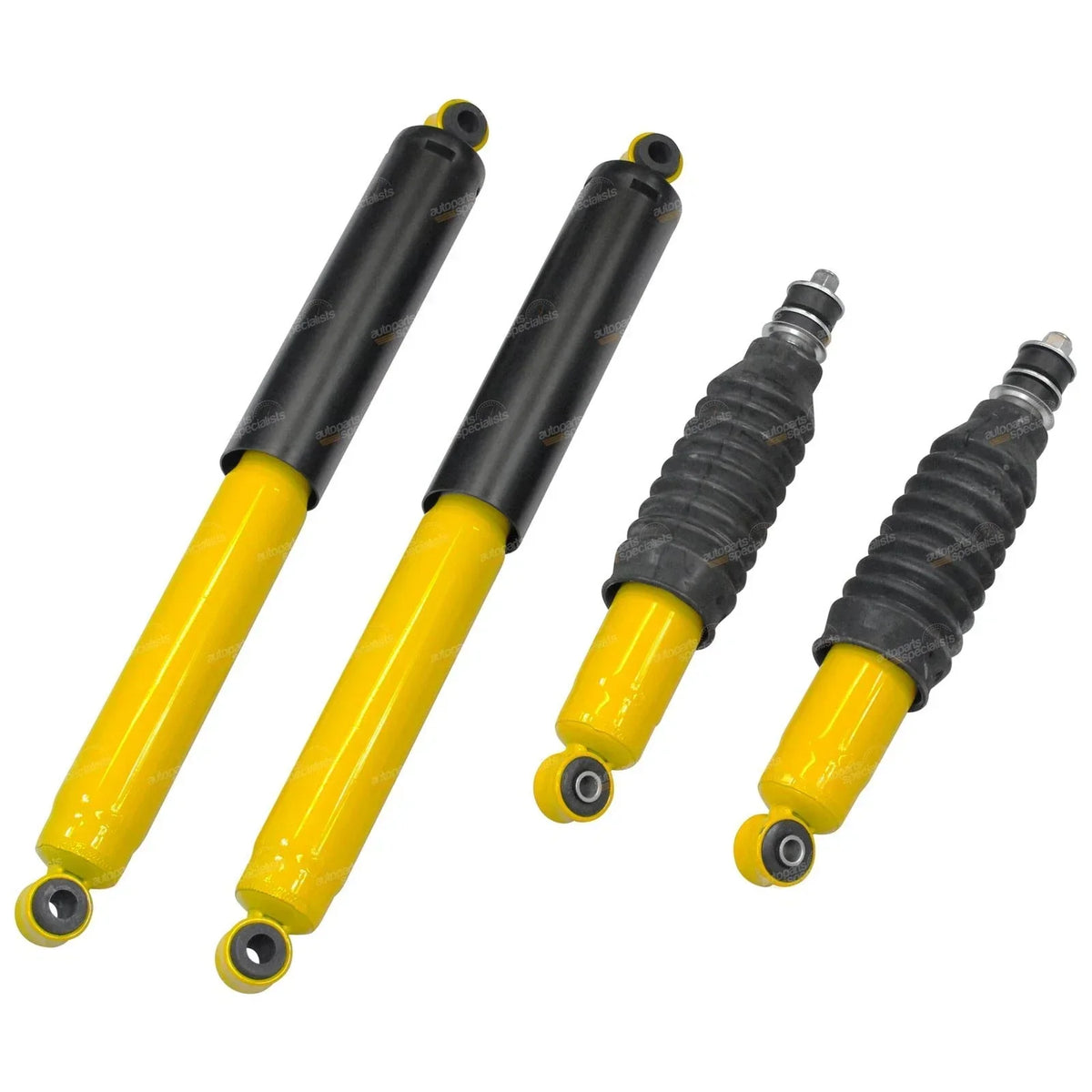 Front & Rear Raised Shock Absorbers Kit for D22 Nissan Navara 1997-2016