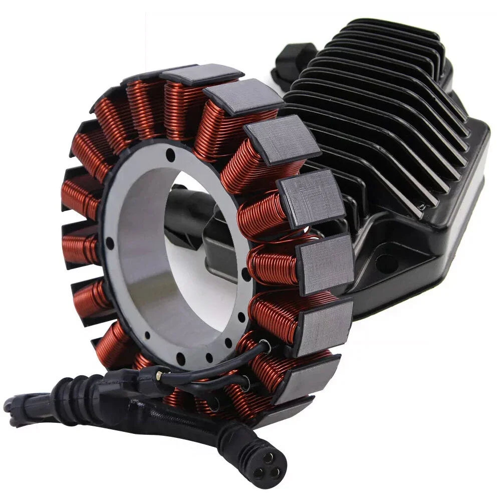 3-Phase Stator & Regulator Rectifier for Harley Dyna (2008–2016) #30017-08 #74631-08