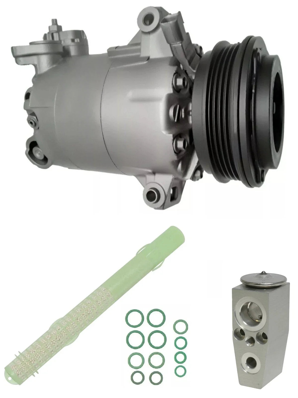 AC Compressor Kit Replacement for Ford Focus 2.0L Turbo (2018–2018)