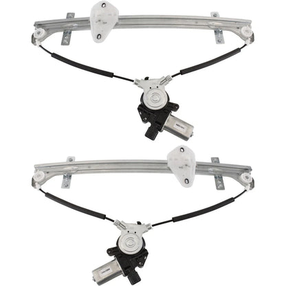 Power Window Regulator Set for Front Honda Odyssey 2005–2010 with Motor