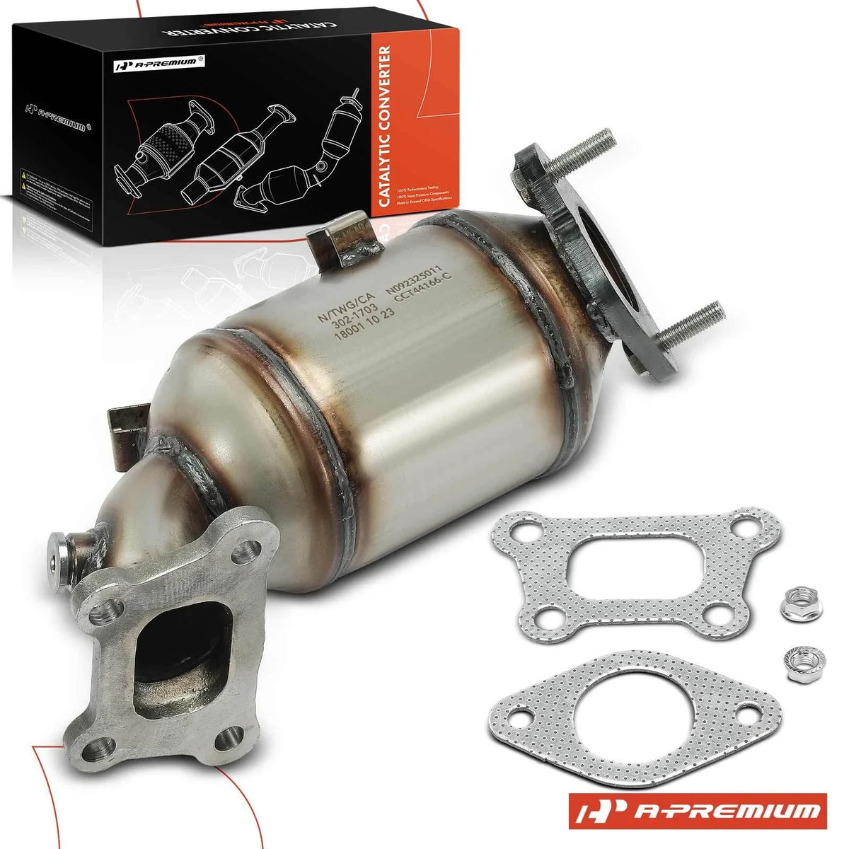 Front Left Catalytic Converter for Cadillac XT5 (2017–2023)