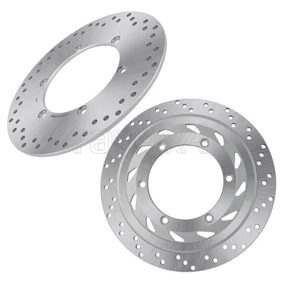 Front and Rear Brake Discs for Honda VTX1300 2003 to 2009