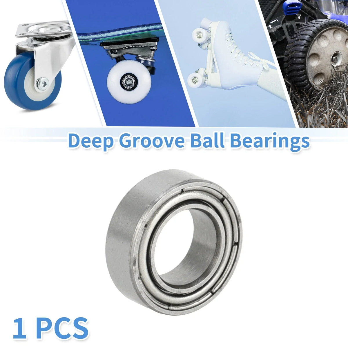950ZZ Deep Groove Ball Bearing for Scooter Skateboard Wheel (1 Pc)
