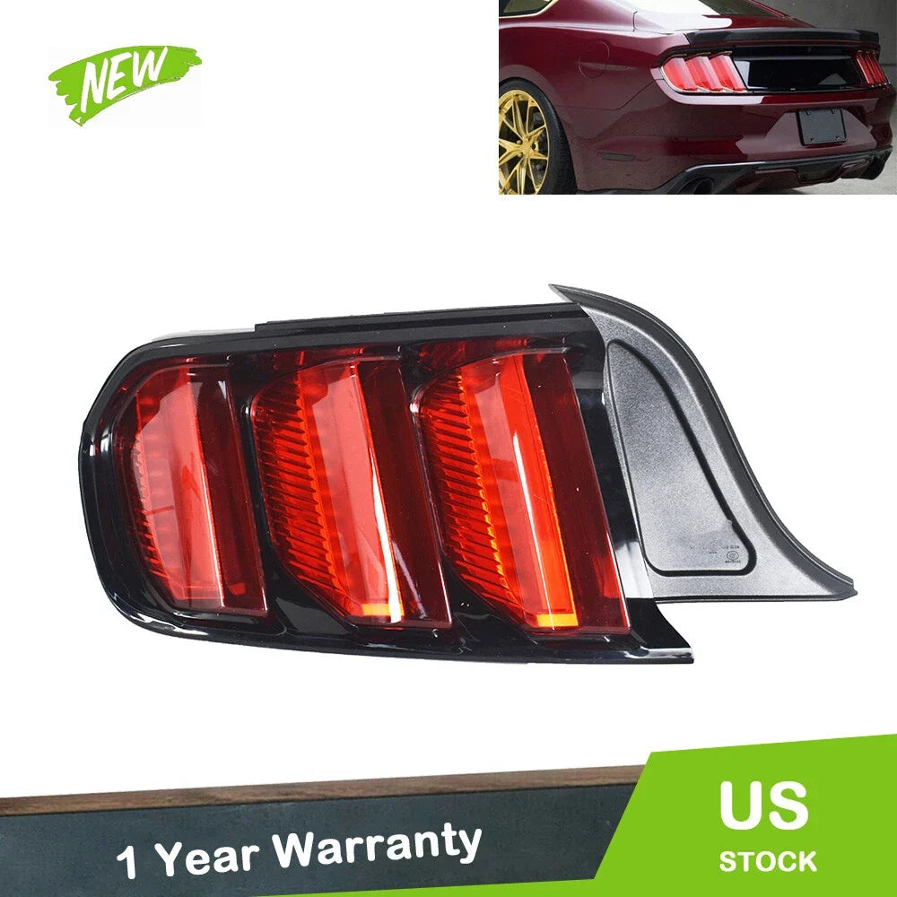 Taillights for Ford Mustang (2015–2021) Red LED Rear Driver Side