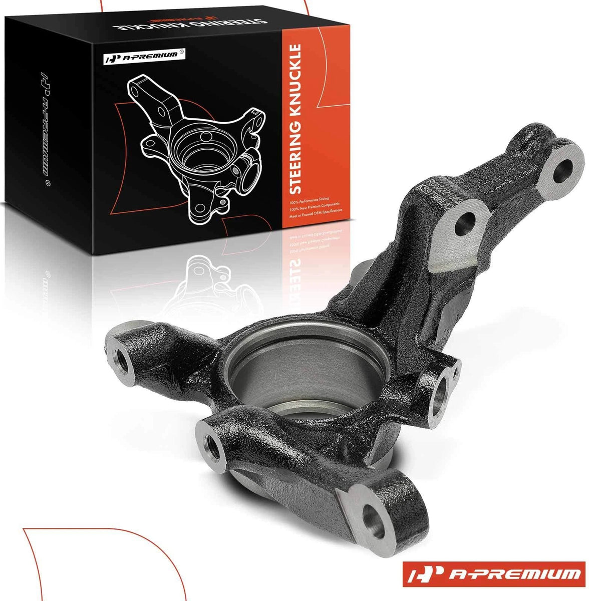 Front Right Steering Knuckle for Hyundai Accent (2006–2011) Kia Rio (2006–2009)