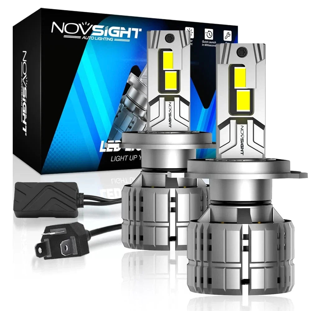 H4 LED Headlight Conversion Kit 200W 40000LM for NOVSIGHT (2000-2023)