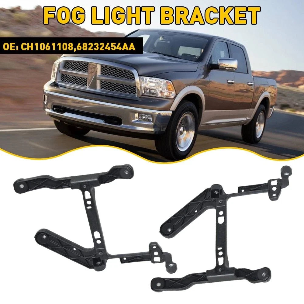 Pair Fog Light Brackets for Ram 1500 (2013–2022) EOH