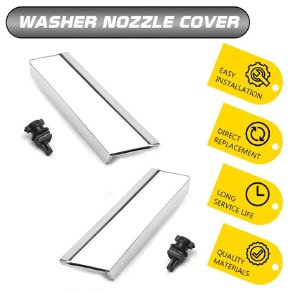 Headlight Washer Covers - 2 Piece Set for Lexus GS300 GS430 (2006-2011)