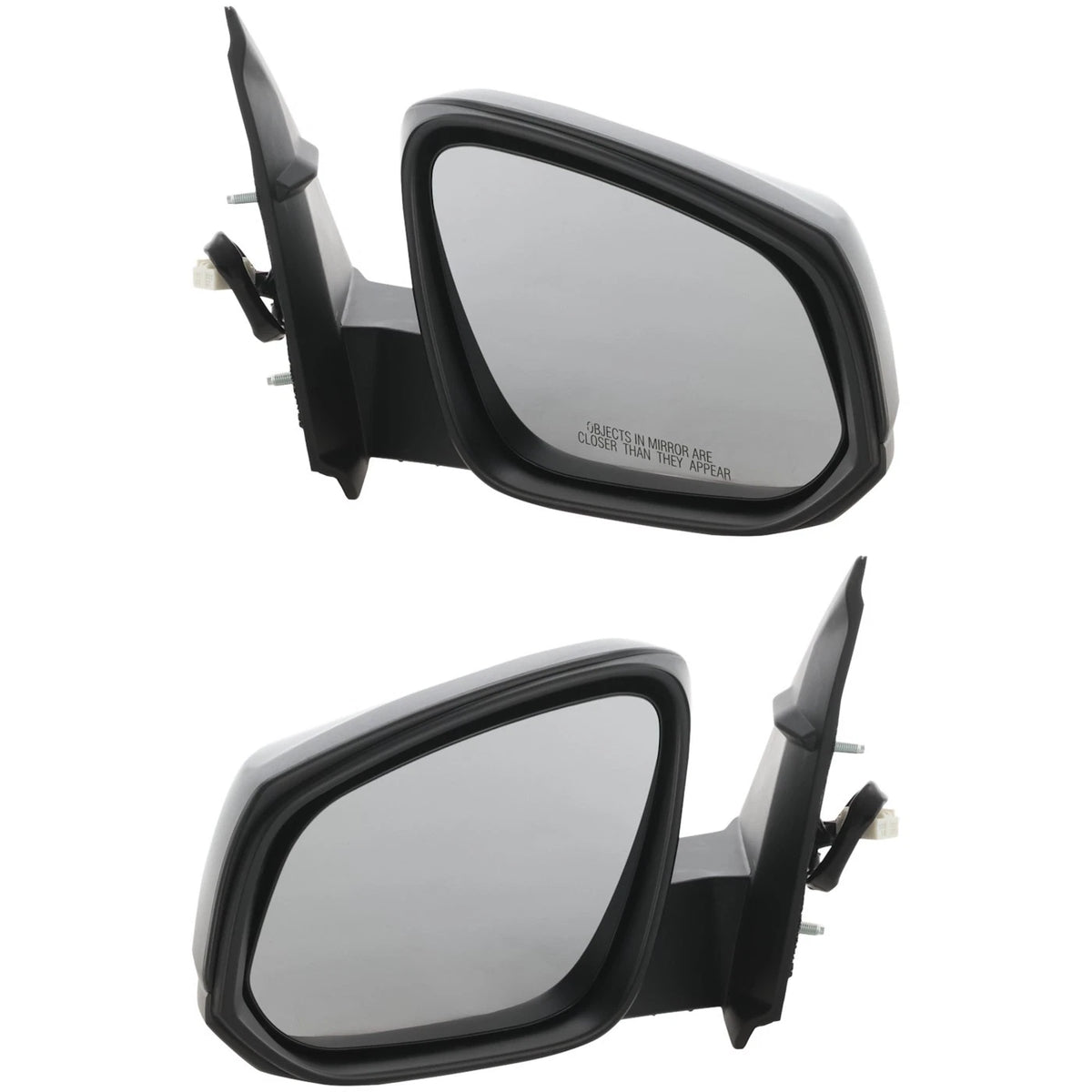 Set of 2 Heated Mirrors for Driver & Passenger Side (TO1321348, TO1320348)