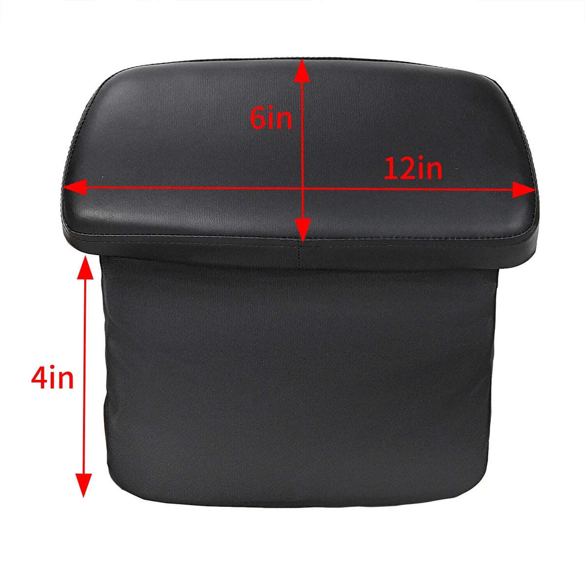 Chopped Trunk Backrest Mount Rack for Touring Harley Road Glide 2014-2026