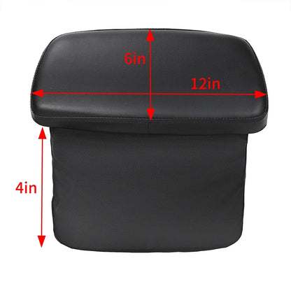 Chopped Trunk Backrest Mount Rack for Touring Harley Road Glide 2014-2026