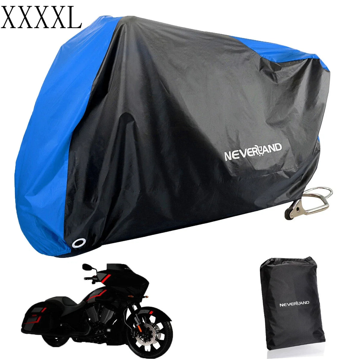 Heavy Duty 4XL Motorcycle Cover - Waterproof for Harley Davidson