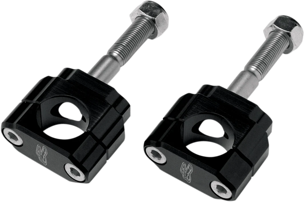 Rubber-Mounted Handlebar Clamp for Renthal (1-1/8", 5 mm Offset)