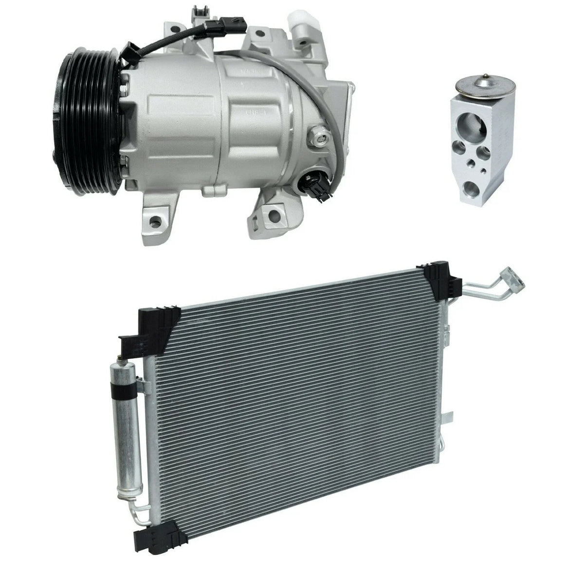 AC Compressor Kit With Condenser for Nissan Altima 2.5L (2015–2019)
