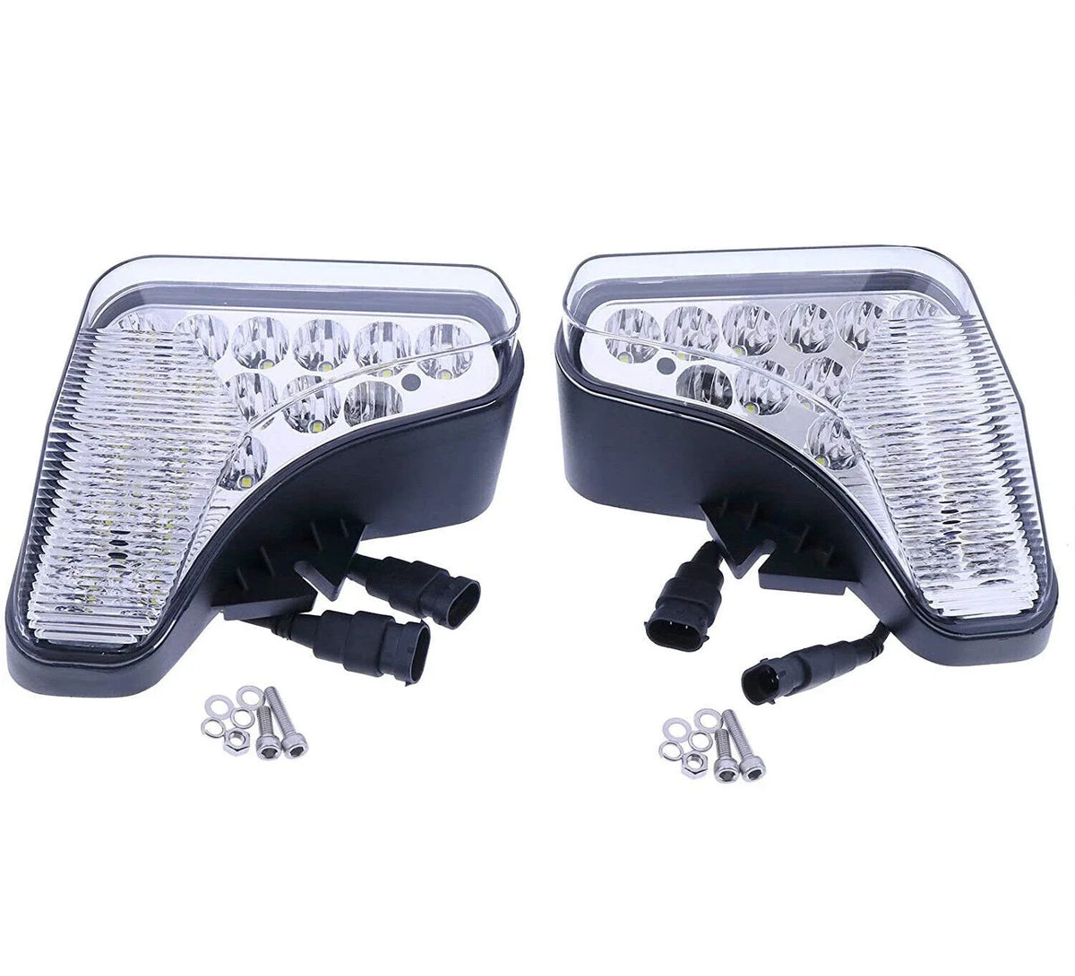 LED Headlight Assembly Kit for Bobcat S650 S740 S850 (7251340 7251341)