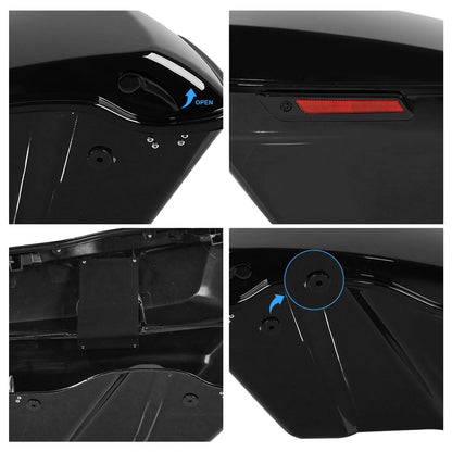 Hard Saddlebags Bracket for Harley Super Wide Glide 2008-2017