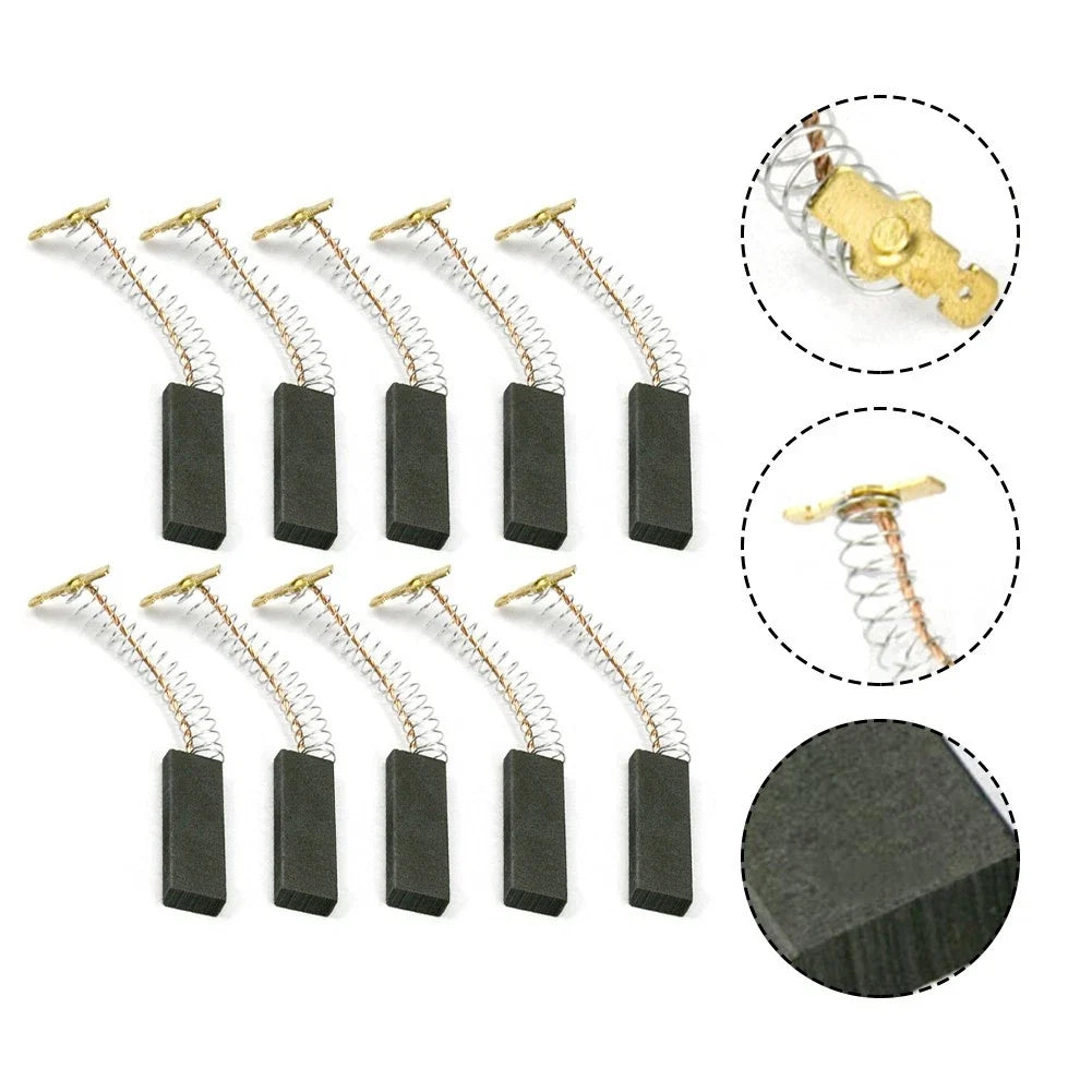 Carbon Brush Replacement for Drum Automatic Washer Motors (10)