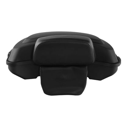 Backrest Pad Mount Rack, Matte Black for Harley Touring (2014-2026)