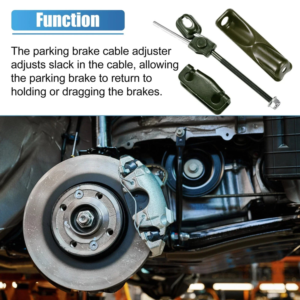 Adjuster for Parking Brake Cable - Dodge Ram 1500 2500 (2002-2010)
