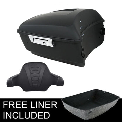 Trunk Backrest in Matte Black for Harley Touring Electra Glide 2014-2026
