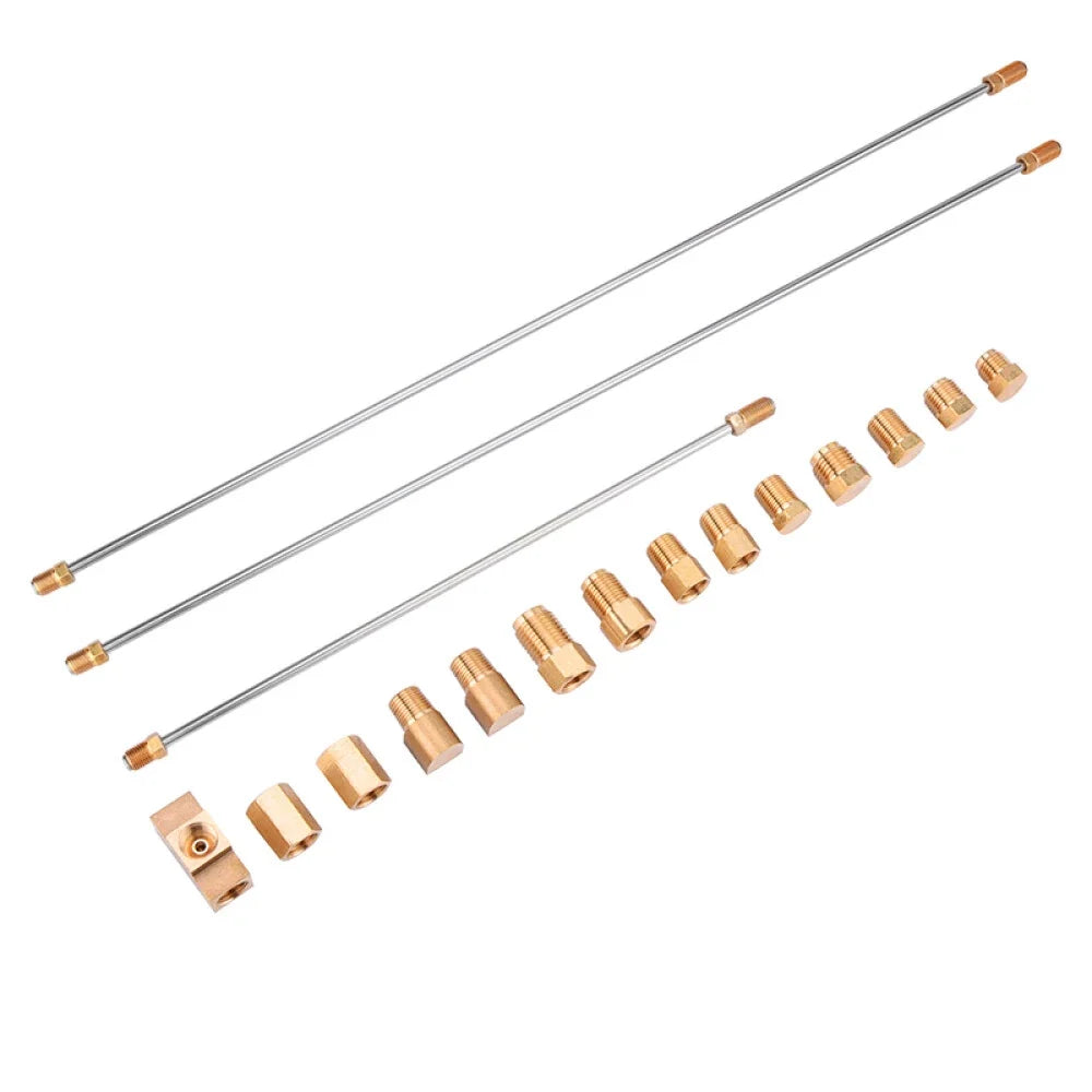 Brake Line & Fittings Kit for Front Line Lock Roll Control
