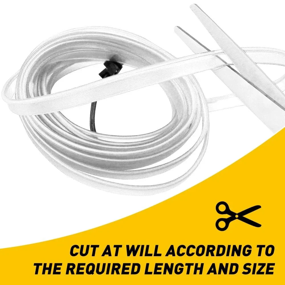 5m Ice Blue LED Interior Strip Light for Universal Vehicles (2010–2023)