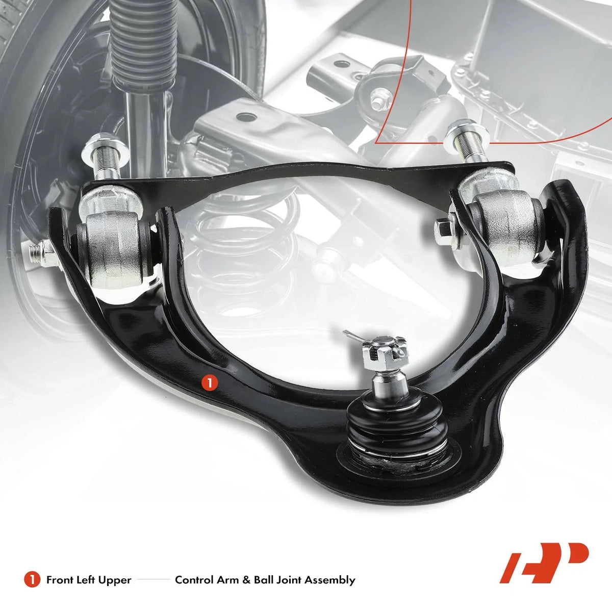 Ball Joint Front Left Upper Control Arm for Honda Civic (1992-1995)