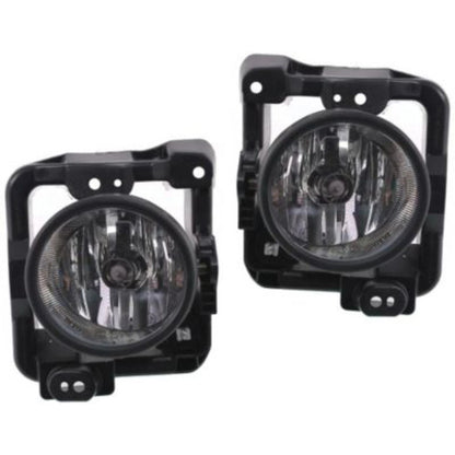 Fog Light Set for Acura TSX (2009–2010) - Driver & Passenger Side, With Bulbs