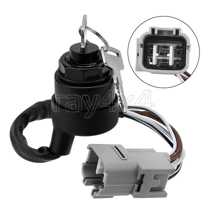 Ignition Switch for Kawasaki Mule 3000 3010 3020, 2 Keys Included