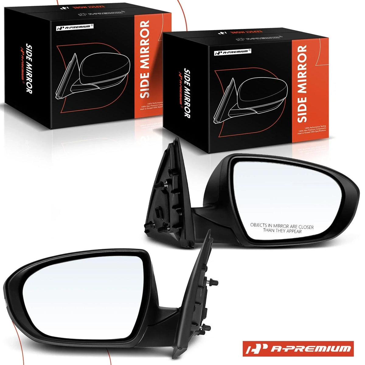 2X Power Adjust Mirrors for Kia Optima (2011–2013)