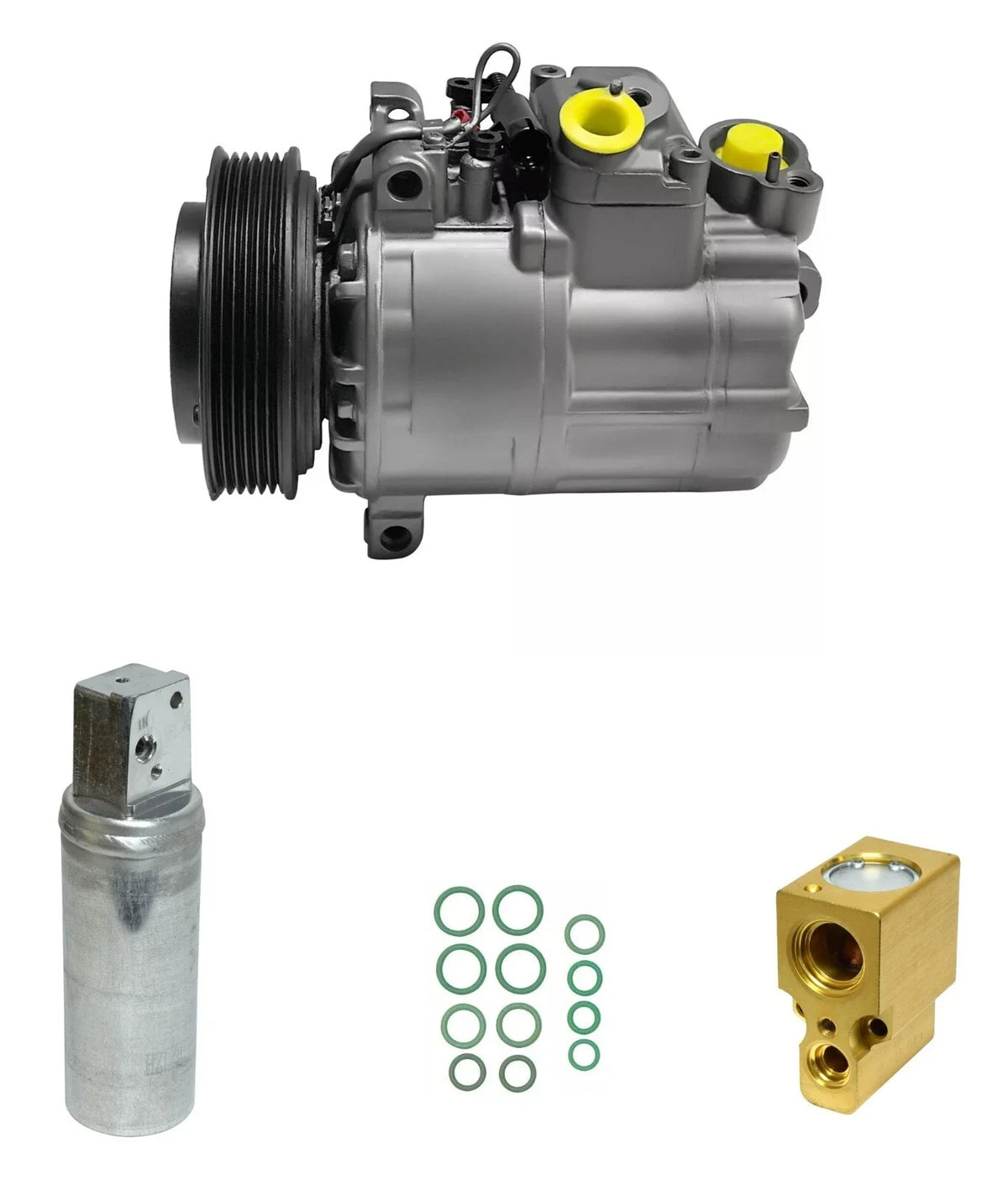 AC Compressor Kit DG35 Replacement for Saab 9-5 2.3L Turbo (2005–2009)