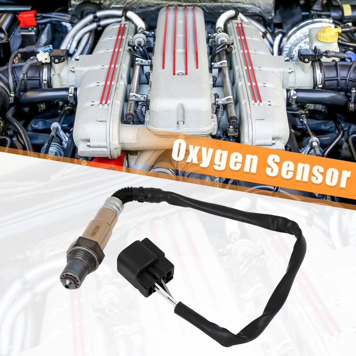 O2 Oxygen Sensor 4 Wire for Kia Rio (2006–2011) 1997290 250-24349