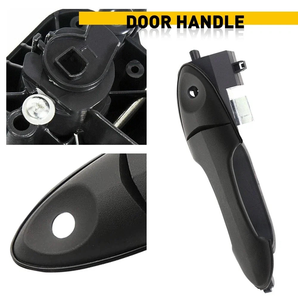 Front Right Door Handle for Ford Focus (2000–2007) W/Reinforcement Bracket