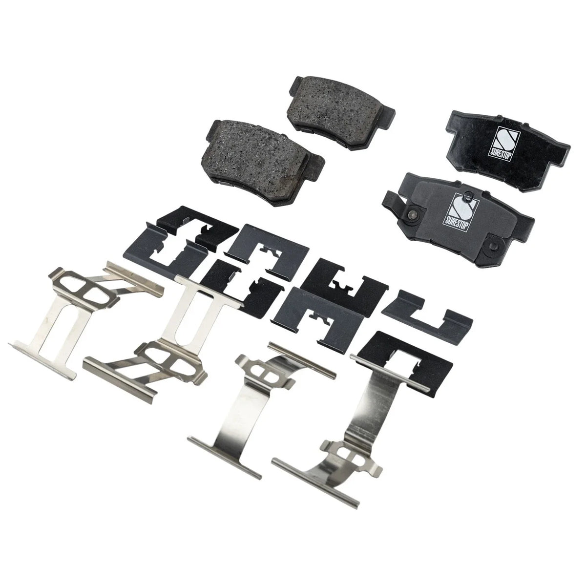 Rear Brake Rotor and Pad Kit Solid for Acura Integra 1997-2001 FWD