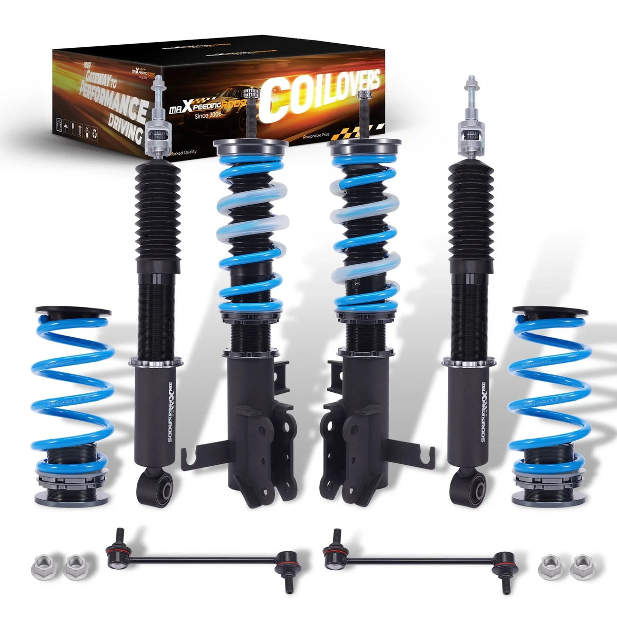 Coilovers T6 24 Level Adjustable Damper Kit for Buick Regal FWD 2011-2017